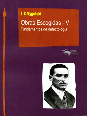 cover image of Obras Escogidas de Vygotski--V